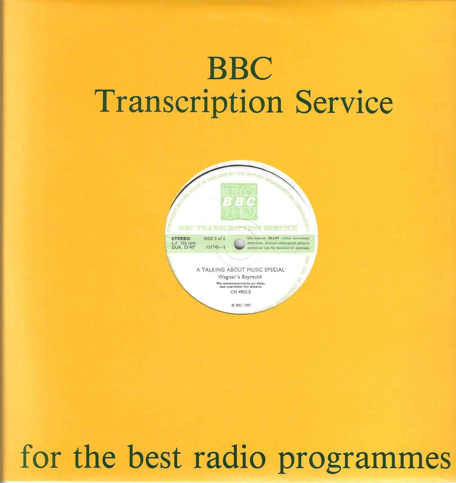 Back cover of CN 4903 S 1